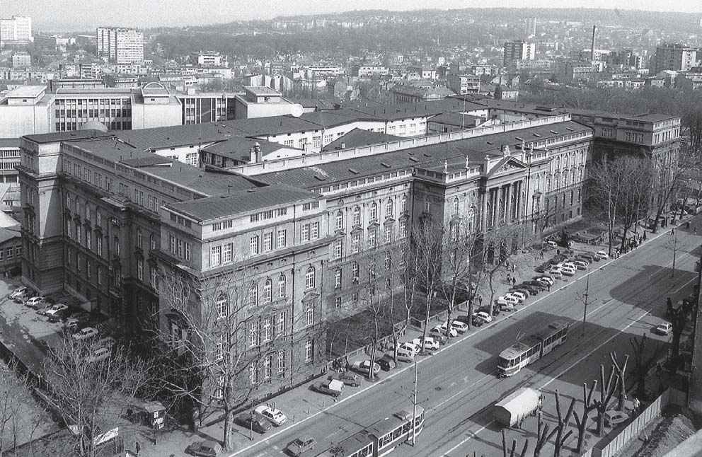  Historic photograph of the building of the Faculty of Engineering (documentation of Cultural Heritage Preservation Institute) 