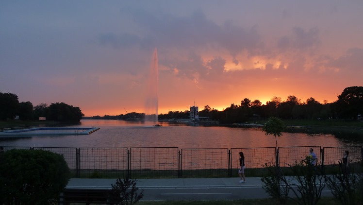 Sunset Ada Ciganlija - Beograd