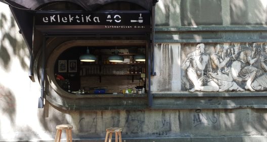 eklektika 40 coffee shop in Belgrade