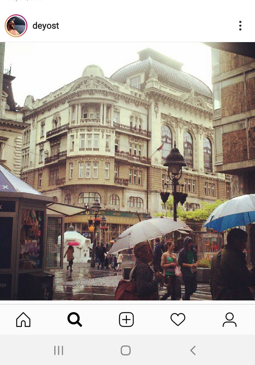 belgrade on instagram