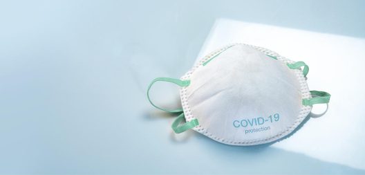Anti virus protection mask ffp2 standart to prevent corona COVID