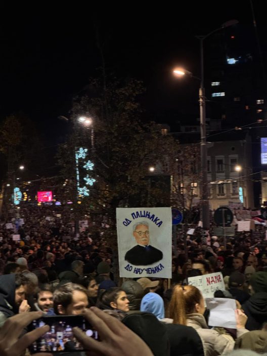 students on protests